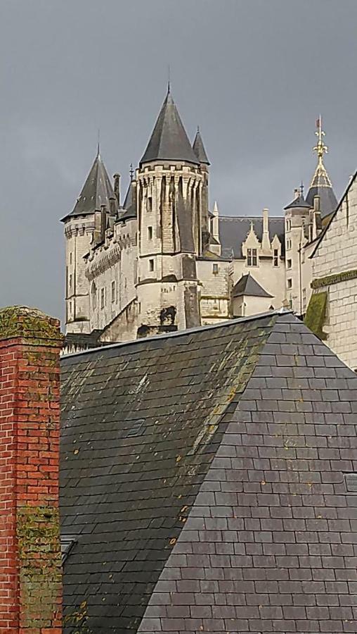 Ferienwohnung The Peaceful Corner In The Heart Of Saumur Exterior foto